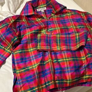 Sara Campbell Raw Silk Tunic